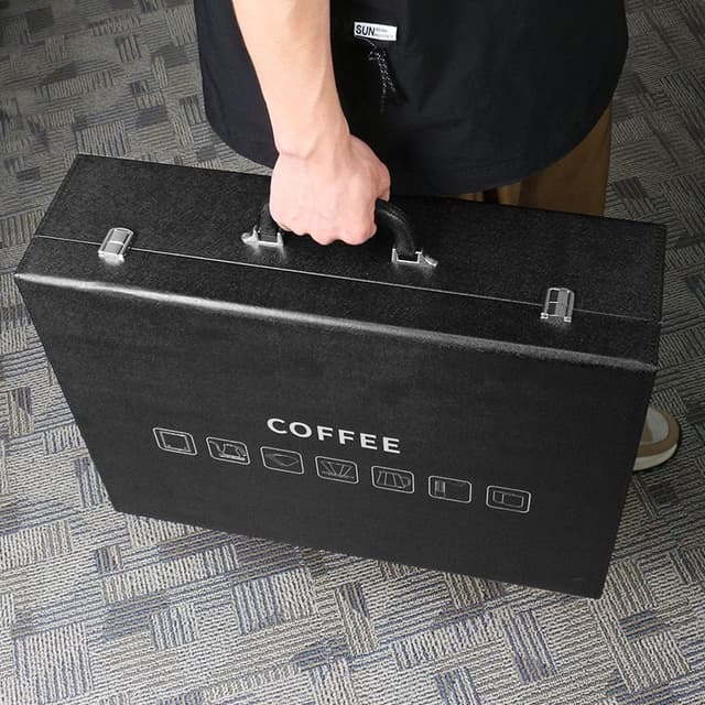 شنطة قهوة مختصة قهوة v60 سبع قطع Hand Brewed V60 Coffee Maker Set