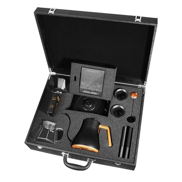 شنطة قهوة مختصة قهوة v60 سبع قطع Hand Brewed V60 Coffee Maker Set