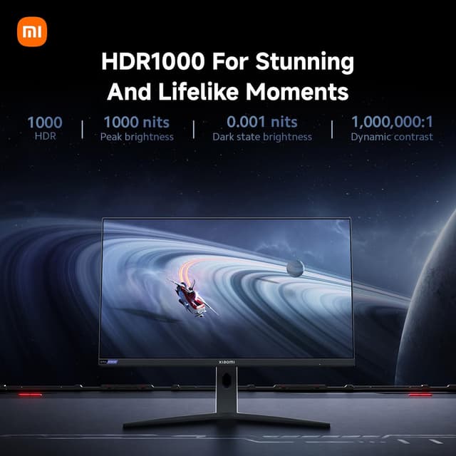 شاشة قيمنق 2k​ شاومي 27 بوصة 180 هرتز Xiaomi Mini LED Gaming Monitor G Pro 27i