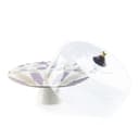 طقم تقديم الكيك امال باللون البنفسجي 9 قطع من اوتانتيك Otantik Amal CakeServing Set 9Pcs Purple