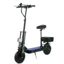 Megastar Megawheels Folding Adult Electric Scooter 48V Dual Motors - Blue
