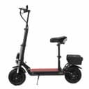 سكوتر كهربائي بكرسي​ للكبار قابل للطي ميجا ستار أحمر 80 كم/س 6000 واط Megastar Megawheels Folding Adult Electric Scooter