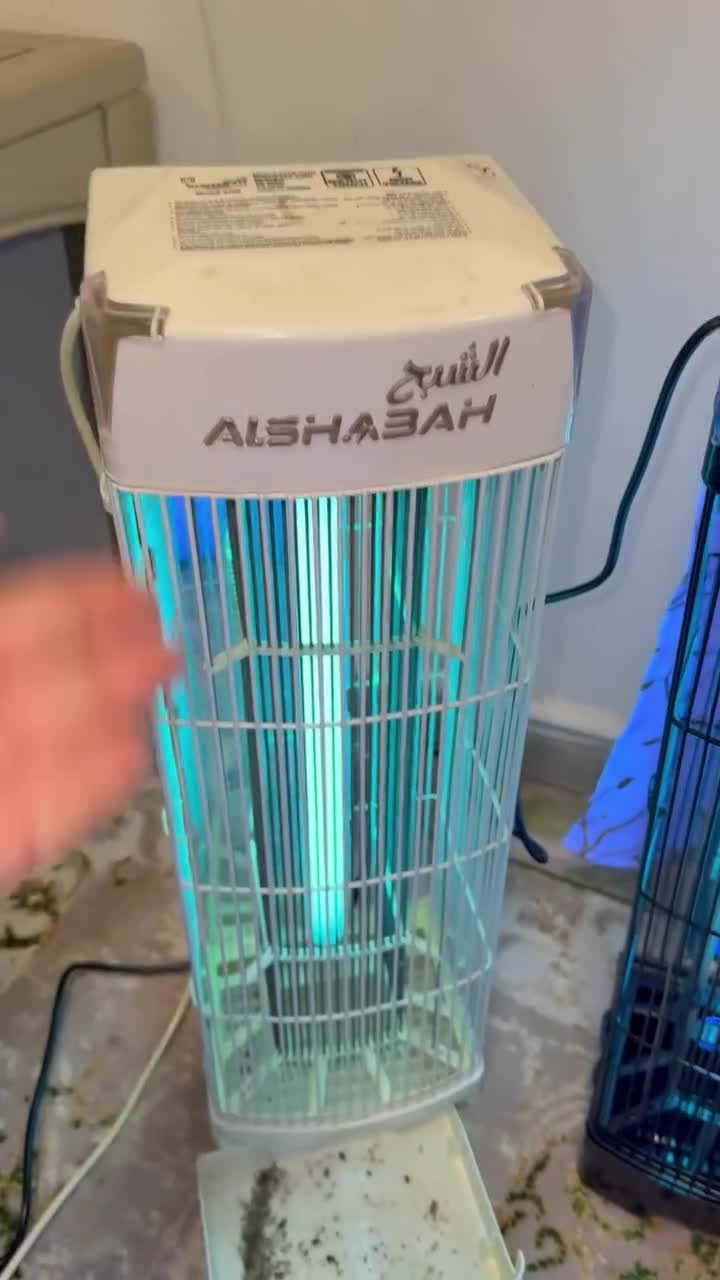 جهاز قاتل الناموس الكهربائي للحشرات الطائرة الشبح Al Shabah Flying Insects Killer
