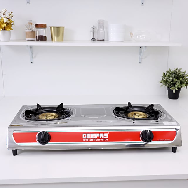 موقد غاز بشمعتين Geepas Gas Stove
