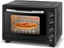 فرن كهربائي زجاجي وتوستر للتحميص 55 لتر بلاك اند ديكر BLACK+DECKER 55 L Glass Electric Oven And Toaster For Roasting