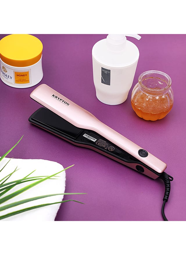 Krypton Ceramic Hair Straightener Pink/Black 750g