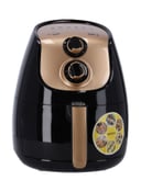 Krypton Air Fryer With Rapid Air Circulation System 3.5 l 1500 W KNAF6228 Rose Gold/Black