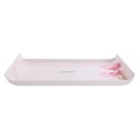 Royalford Melamine Boat Serving Tray With Wide Handles (22.9X16.0X1.3Cm) - Lightweight Tough Material