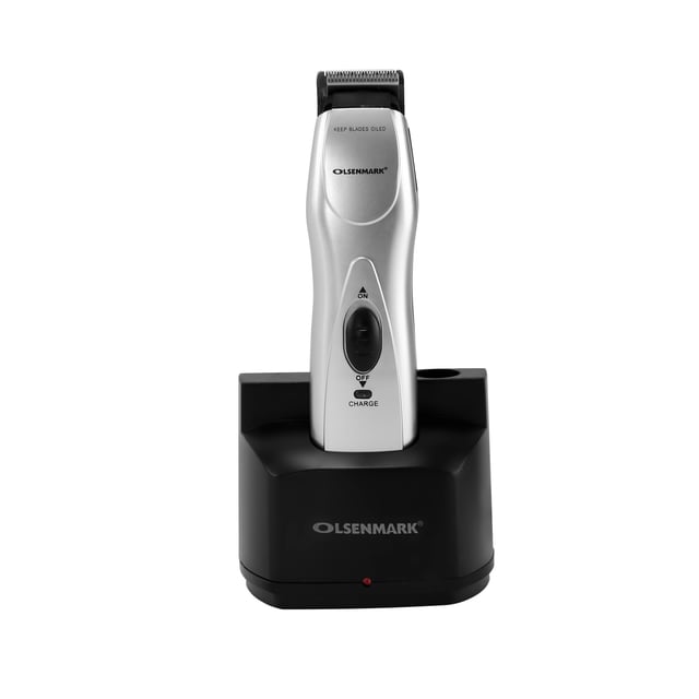 Olsenmark Rechargeable Hair Trimmer - Power (W): 3 - Led Indicator Light - Rechargeable - Cordless