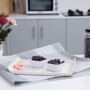 Royalford Melamine Boat Serving Tray With Wide Handles (22.9X16.0X1.3Cm) - Lightweight Tough Material