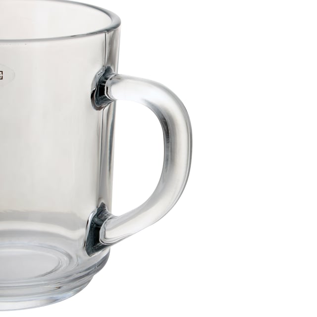 أكواب زجاجية (ماغ) مع مقابض عدد 3 سعة 210 مل Royalford - 210ML 3Pc-Glass Mug With handle