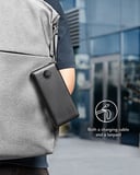 باور بانك بطارية 20000 ميلي أمبير مع كابلات مدمجة فيجر Veger Power Bank with 4 Cables