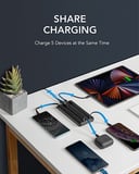 باور بانك بطارية 20000 ميلي أمبير مع كابلات مدمجة فيجر Veger Power Bank with 4 Cables