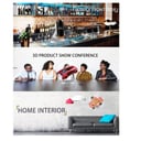 مروحة 3d بتقنية الهولوجرام 30سم كروني CRONY AD30 3D Hologram Fan