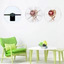 مروحة 3d بتقنية الهولوجرام 30سم كروني CRONY AD30 3D Hologram Fan