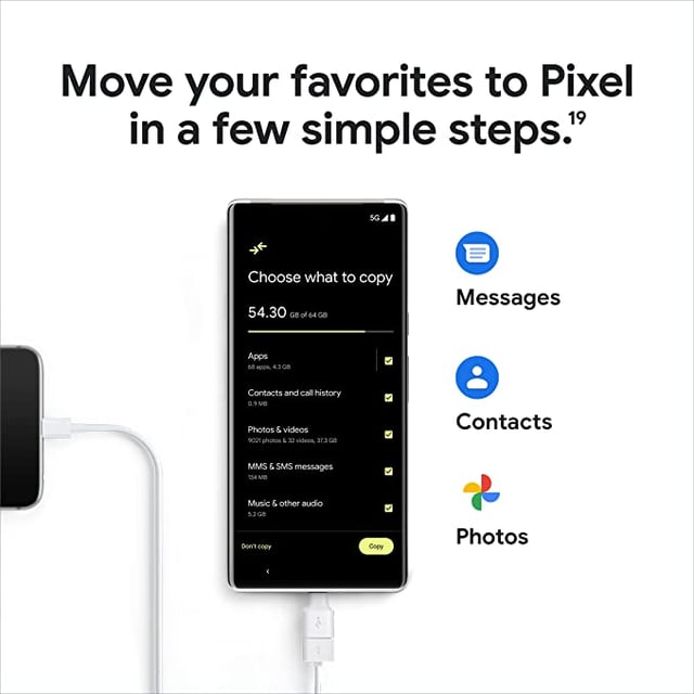 موبايل جوال جوجل بيكسل 6 برو Google Pixel 6 pro Smartphone رامات 12 جيجا – 256 جيجا تخزين