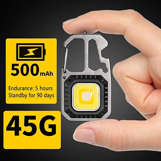 Cob Rechargeable Keychain Light W5138