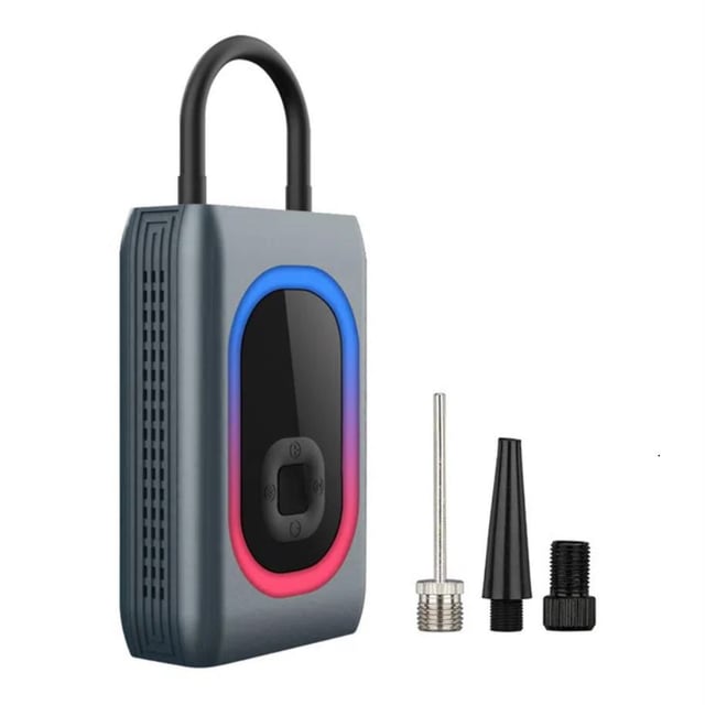 شاحن بطارية سيارة متنقل و منفاخ إطارات 12000 مللي أمبير Portable Multifunctional Car Air Pump + Jump Starter