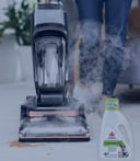مكنسة بيسيل لغسيل السجاد والفرش بالبخار هيدرو ستيم للتنظيف العميق Bissell Revolution Hydrosteam Deep Cleaner 3672E
