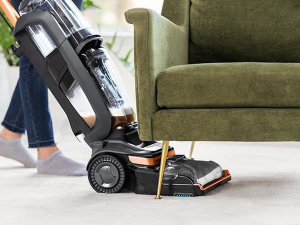 مكنسة بيسيل لغسيل السجاد والفرش بالبخار هيدرو ستيم للتنظيف العميق Bissell Revolution Hydrosteam Deep Cleaner 3672E