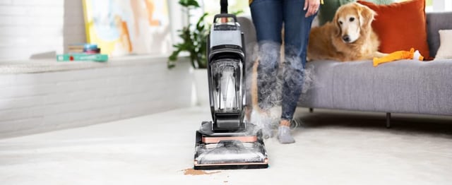 مكنسة بيسيل لغسيل السجاد والفرش بالبخار هيدرو ستيم للتنظيف العميق Bissell Revolution Hydrosteam Deep Cleaner 3672E