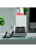 Geepas Executive Telephone With Caller Id Gtp2801, With 16-Digit Lcd Display And White Backlight, Solid Built Quality And Classic Design, Hands Free Function And Auto Redial, Ideal For Home And Office
