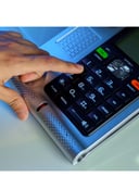 Geepas Executive Telephone With Caller Id Gtp2801, With 16-Digit Lcd Display And White Backlight, Solid Built Quality And Classic Design, Hands Free Function And Auto Redial, Ideal For Home And Office