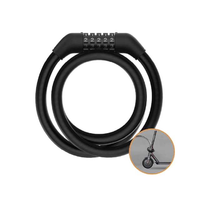 Security for the Xiaomi Electric Scooter Cable Lock